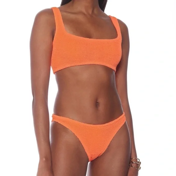 NWT hunza g Xandra bikini set in orange - Picture 3 of 8
